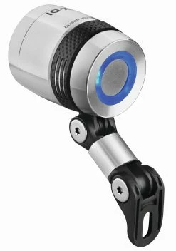 B&M Busch & Müller - IQ-X E - 164R60TS7-01 - Eclairage Avant Pour VAE - 150 Lux -Accessoires Vélo Soldes bm iq x e eclairage avant pour velo electrique 150 lux argent de dos 3840x2160