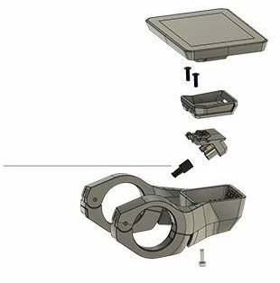 FIT E-Bike System FIT 2.0 - Cache Pour Les Prises Du Support D'écran 2 FIT E-Bike System FIT 2.0 - Cache Pour Les Prises Du Support D'écran – Image 2