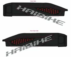 Haibike - Autocollant SDuro Pour Batterie De Cadre Yamaha 2018 -Accessoires Vélo Soldes haibike autocollant pour batterie de cadre yamaha 2018 bleu electrique noir 3840x2160
