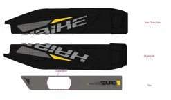 Haibike SDURO - Autocollants Pour Batterie De Cadre Yamaha -Accessoires Vélo Soldes haibike sduro autocollants pour batterie de cadre yamaha rouge 3840x2160