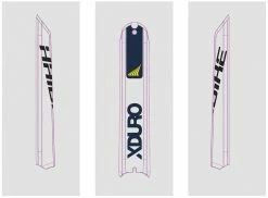 Haibike SDURO - XDURO - Autocollants Pour Skidplate Bosch Powertube 2018 -Accessoires Vélo Soldes haibike sduro xduro stickers pour skidplate bosch powertube 2018 bleu fonce citron 3840x2160