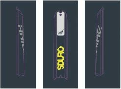 Haibike SDURO - XDURO - Autocollants Pour Skidplate Bosch Powertube 2018 -Accessoires Vélo Soldes haibike sduro xduro stickers pour skidplate bosch powertube 2018 jaune argente 3840x2160