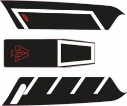 KTM - Autocollants Pour Série KTM Macina 2015 -Accessoires Vélo Soldes ktm autocollants pour serie ktm macina 2015 noir blanc 3840x2160