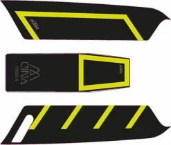 KTM - Autocollants Pour Série KTM Macina 2015 -Accessoires Vélo Soldes ktm autocollants pour serie ktm macina 2015 noir jaune 3840x2160
