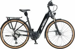 KTM Macina Style 610 - 2021 -Accessoires Vélo Soldes ktm macina style 610 cadre bas 2021 metallic black silver grey 3840x2160