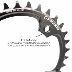 Praxis Works - Plateau VTT ERing Steel 104 Mm - Technologie Wave™ 7 Praxis Works - Plateau VTT ERing Steel 104 Mm - Technologie Wave™ -Accessoires Vélo Soldes praxis works plateau ering steel 104mm wawe schema 3840x2160