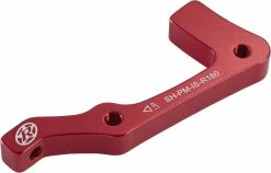 Reverse Components Reverse - Adaptateur De Frein PM Shimano Arrière 180mm Pour Cadre IS -Accessoires Vélo Soldes reverse adaptateur frein pm shimano arriere 180 mm cadre is rouge 3840x2160