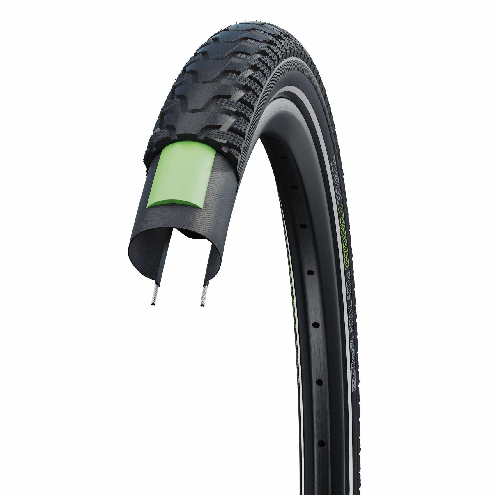 Schwalbe - Pneu Energizer Plus Tour ADDIX E 28" Tringle Rigide 1 Schwalbe - Pneu Energizer Plus Tour ADDIX E 28" Tringle Rigide