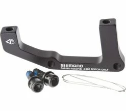 Shimano - Adaptateur De Frein à Disque (étrier PM Sur Fourche/cadre à Fixation IS) -Accessoires Vélo Soldes shimano adaptateur frein disque pm is smmar203psa 3840x2160