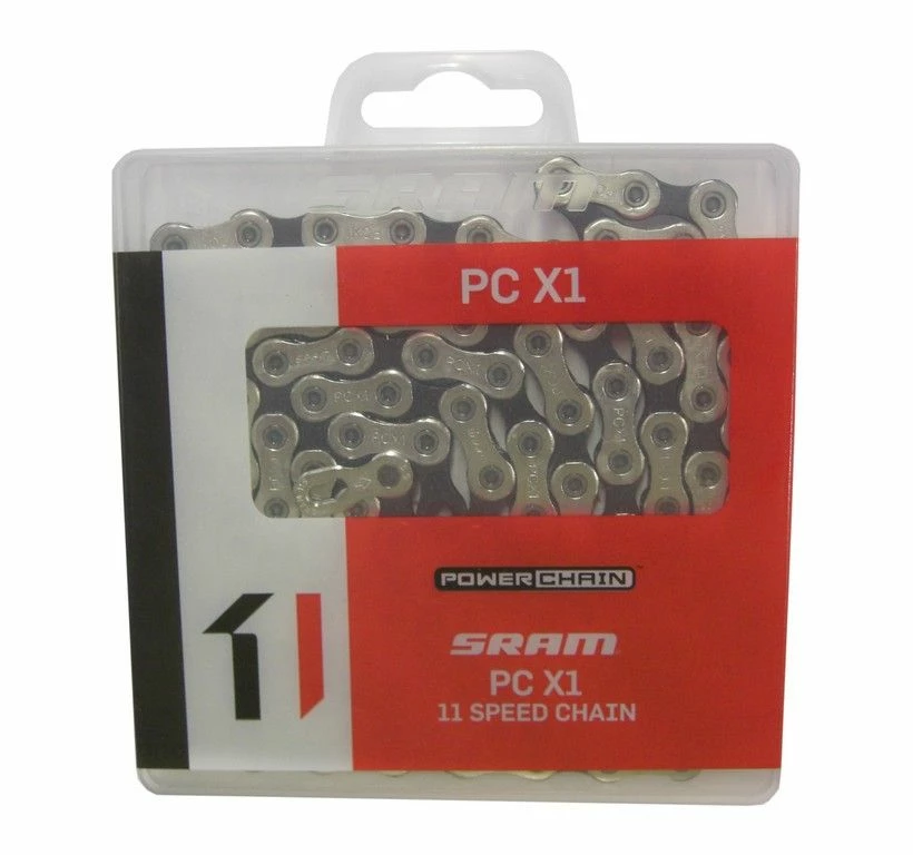 SRAM - Chaîne PC X1 Compatible 11 Vitesses - 118 Maillons 1 SRAM - Chaîne PC X1 Compatible 11 Vitesses - 118 Maillons
